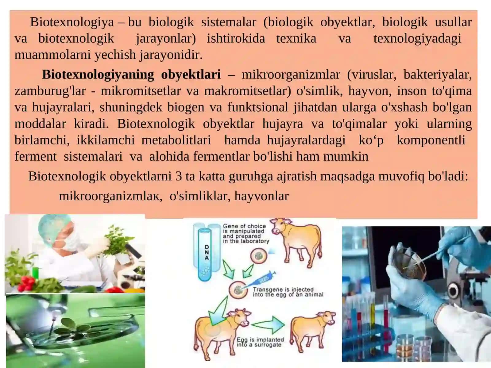 GEN VA HUJAYRALAR MUXANDISLIGI FANINING AHAMIYATI VA VAZIFALARI 4