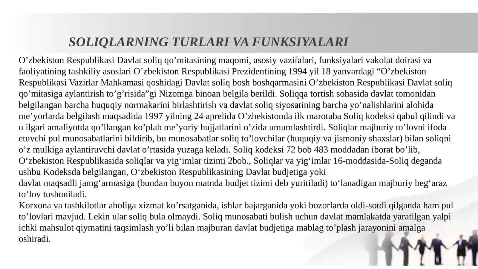 Soliqlar va ularning lanishi 4