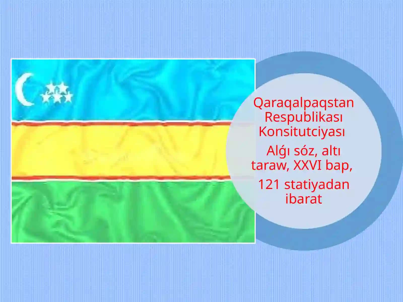 9-aprel Qaraqalpaqstannıń konsituciyası qabıl etilgen kún 4