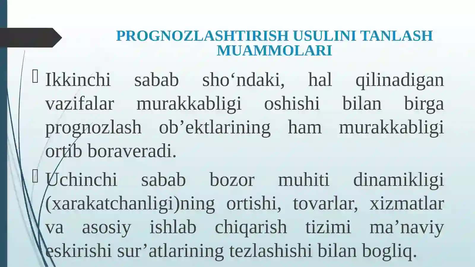 IILMIY TEXNIK TARAQQIYOTNI PROGNOZLASH 4