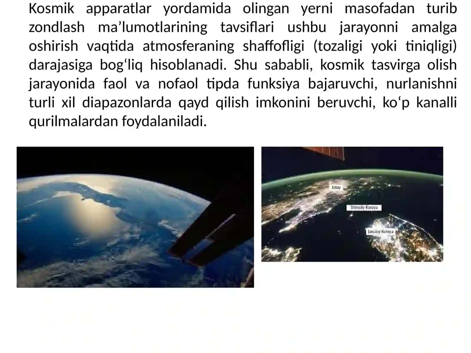 Yerni masofadan turib zondlash (EMZ) 4