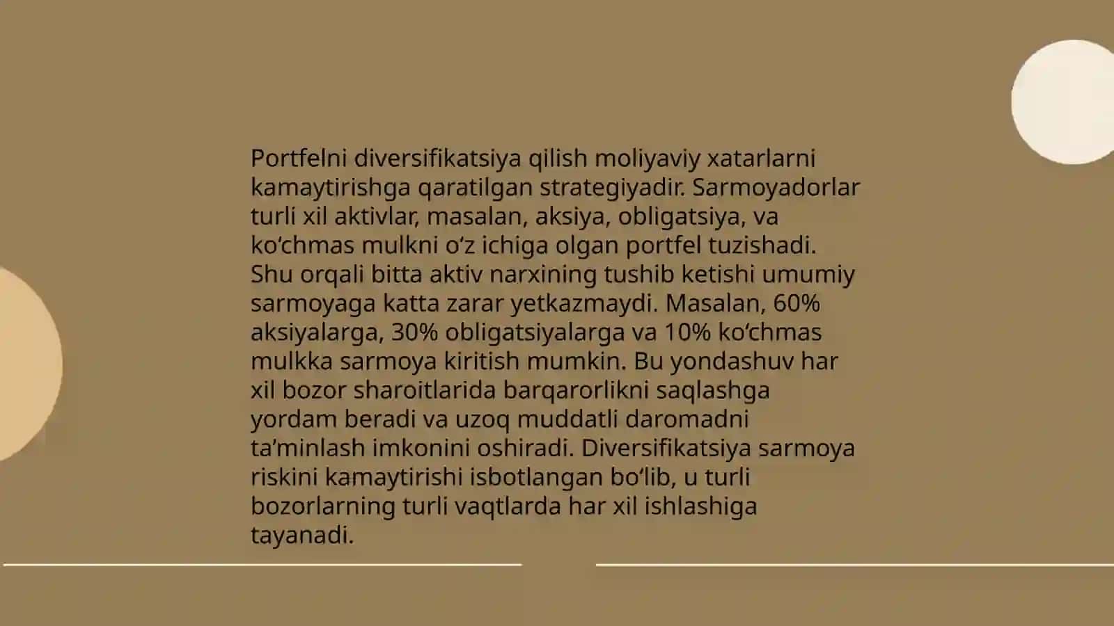Portfolio metodi va ularning turlari 4