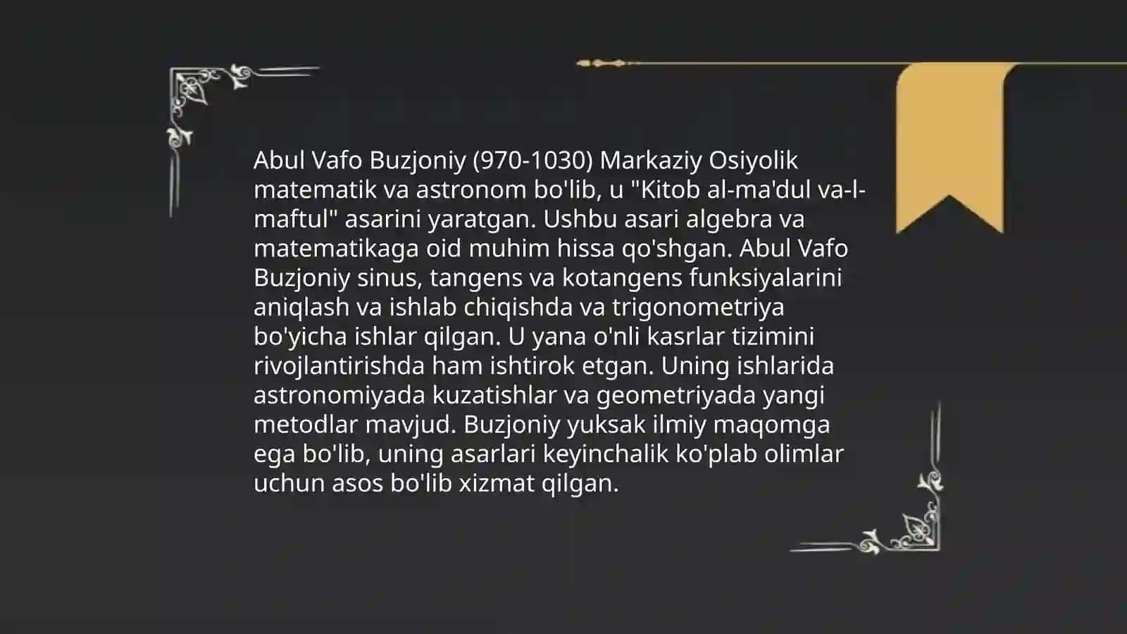 Abul Vafo Buzjoniy ijodi va hayoti 4