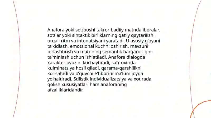 Badiiy matnda sintaktik takror 4