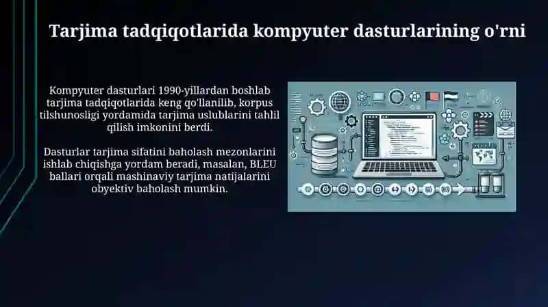 Kompyuter dasturlari va tarjimashunoslik 4