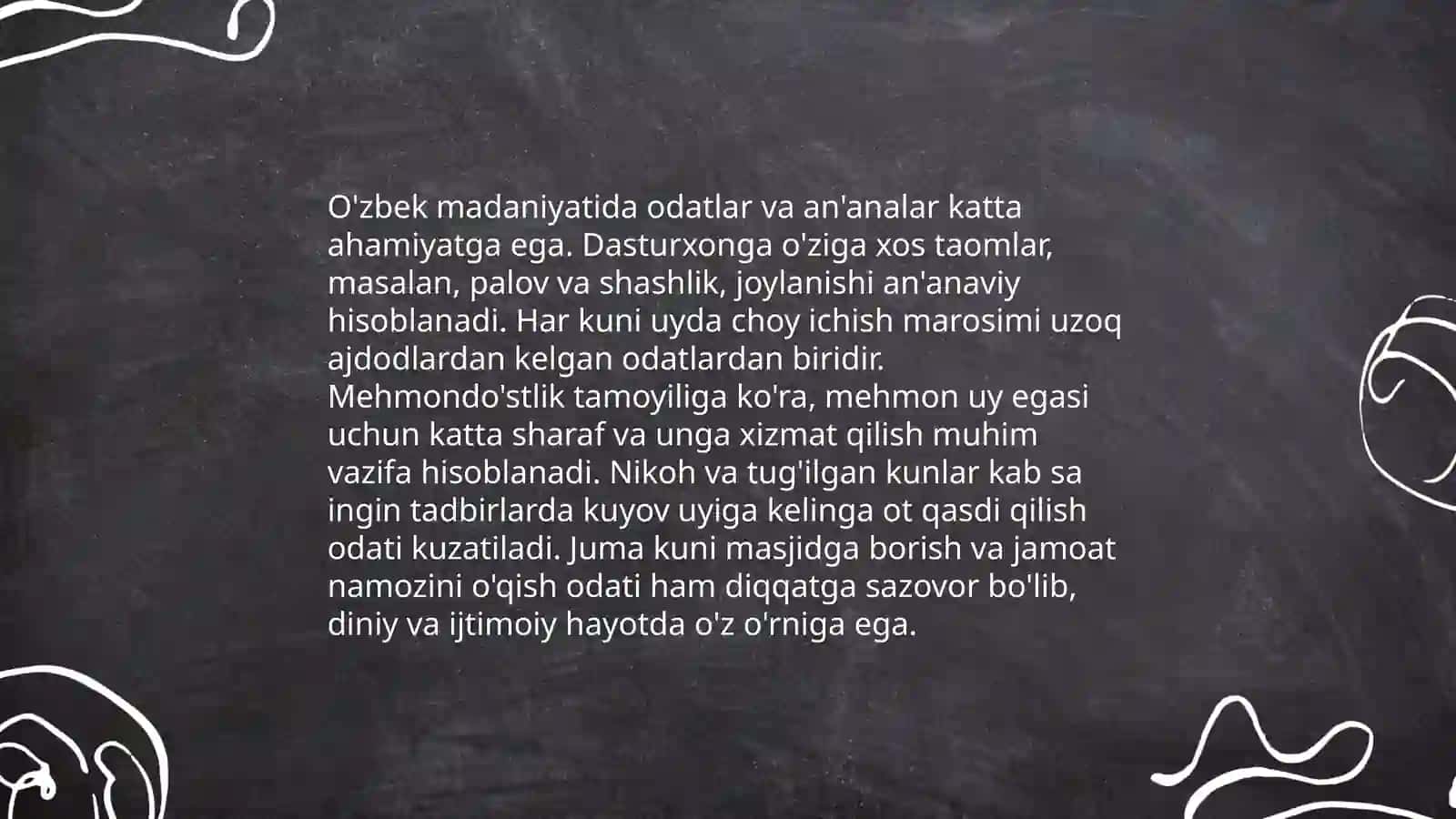Shaxsning malaka va odatlari 4
