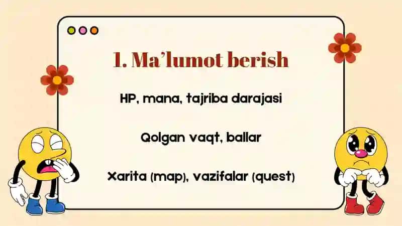 Interaktiv o‘yin interfeyslari 4