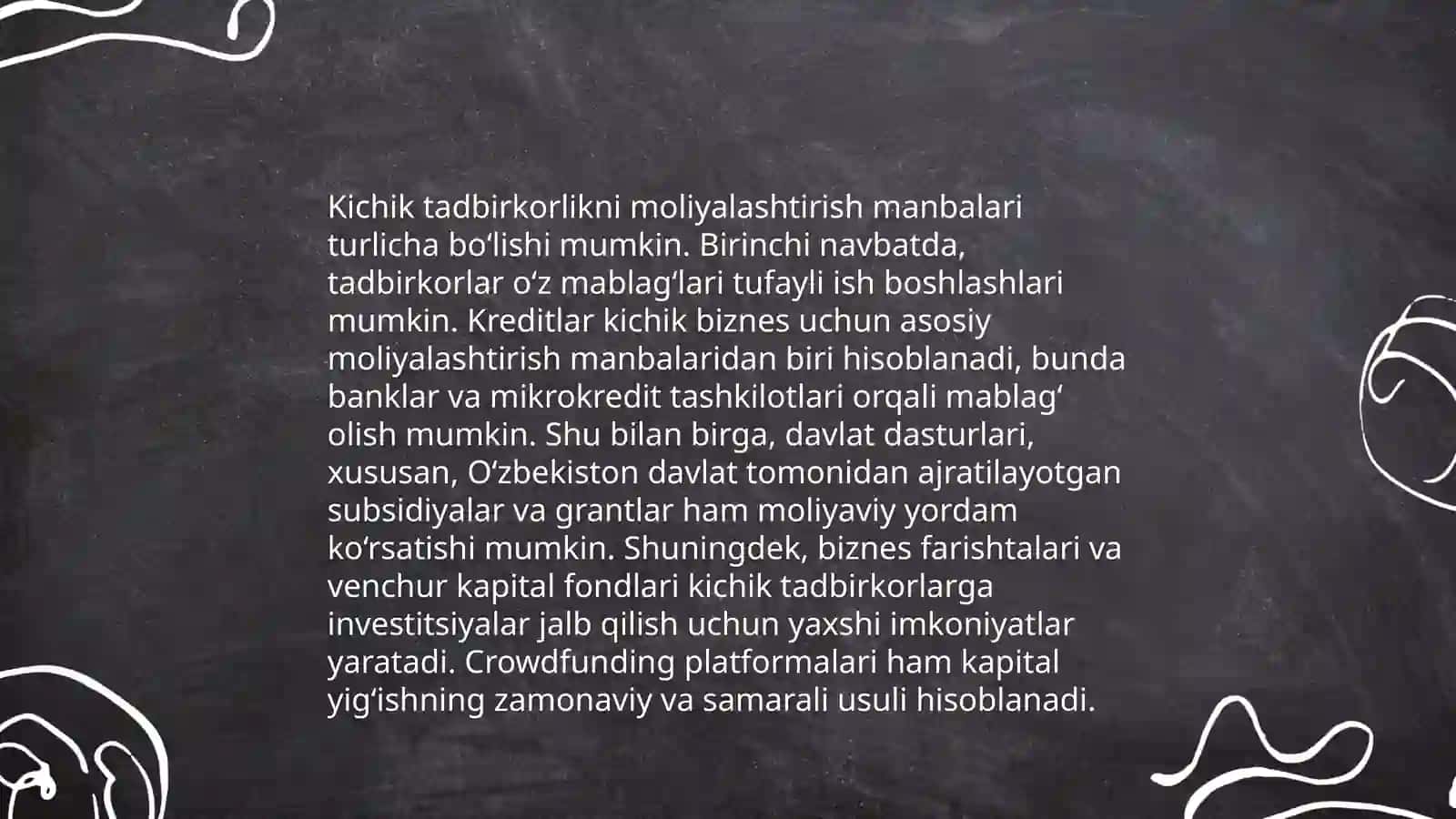 Kichik tadbirkorlik subyektalari 4