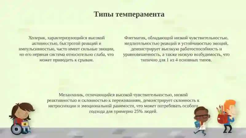 Презентация о темпераменте 4