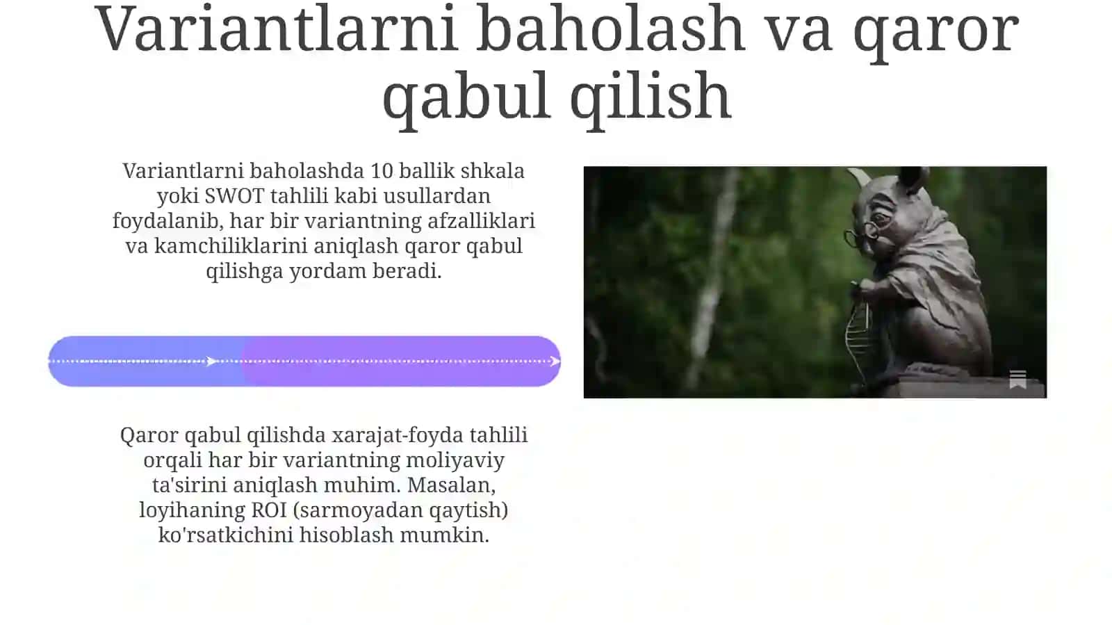 Variant tanlash yoʻli bilan yechiladigan masalalar 4