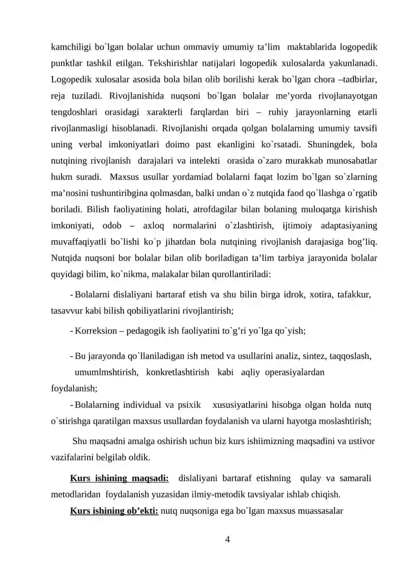 Dislaliyani dizartriya nutq nuqsonidan farqlash texnikasi 4