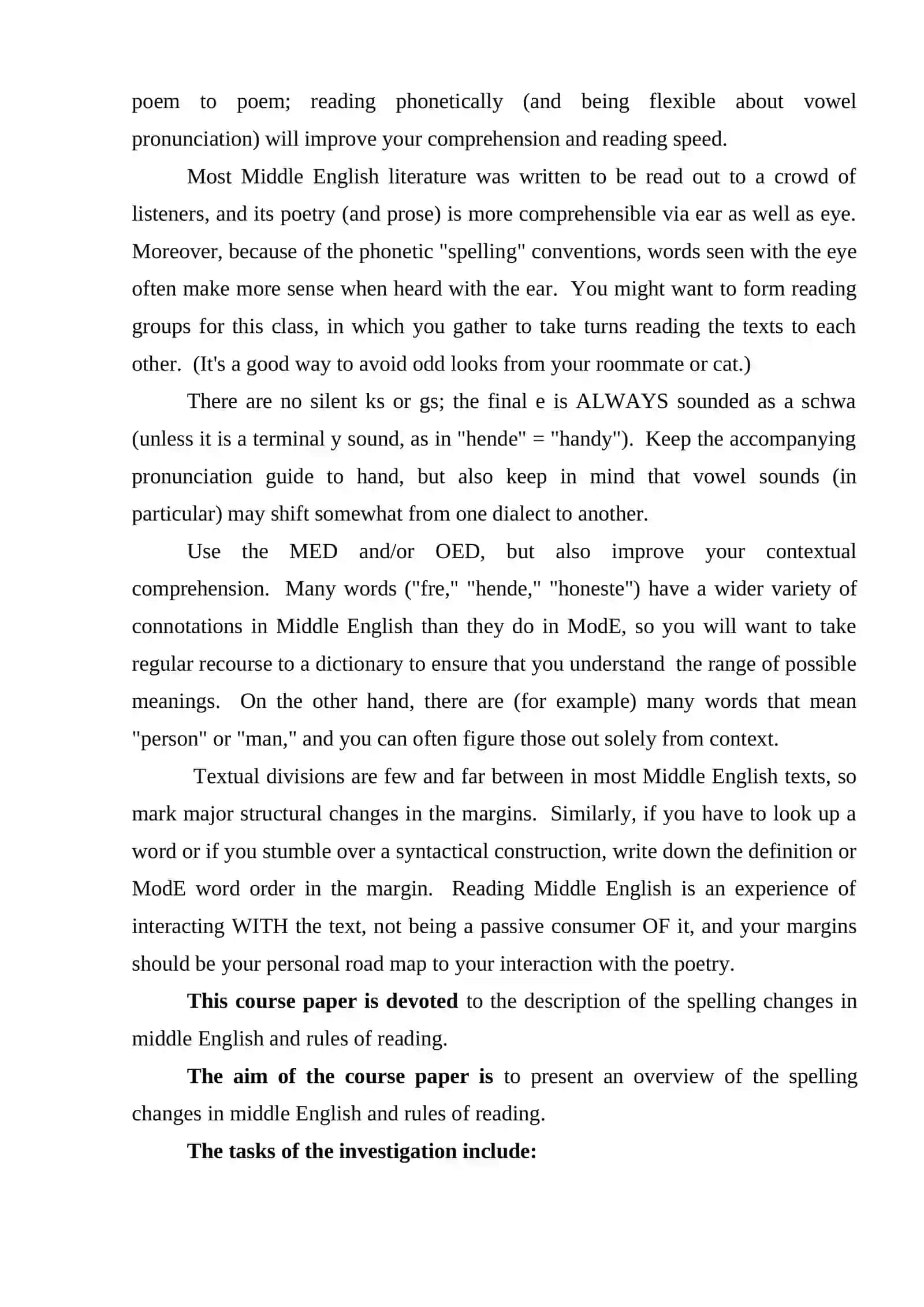 SPELLING SYSTEM OF MIDDLE ENGLISH 4
