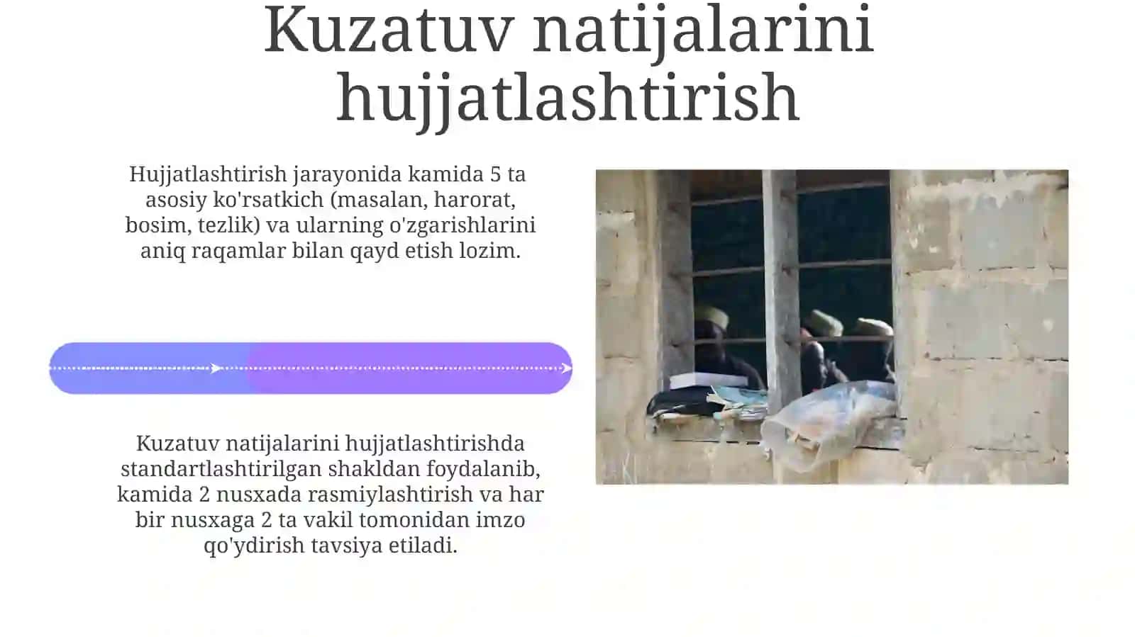 Rejim kuzatuv ishlari 4