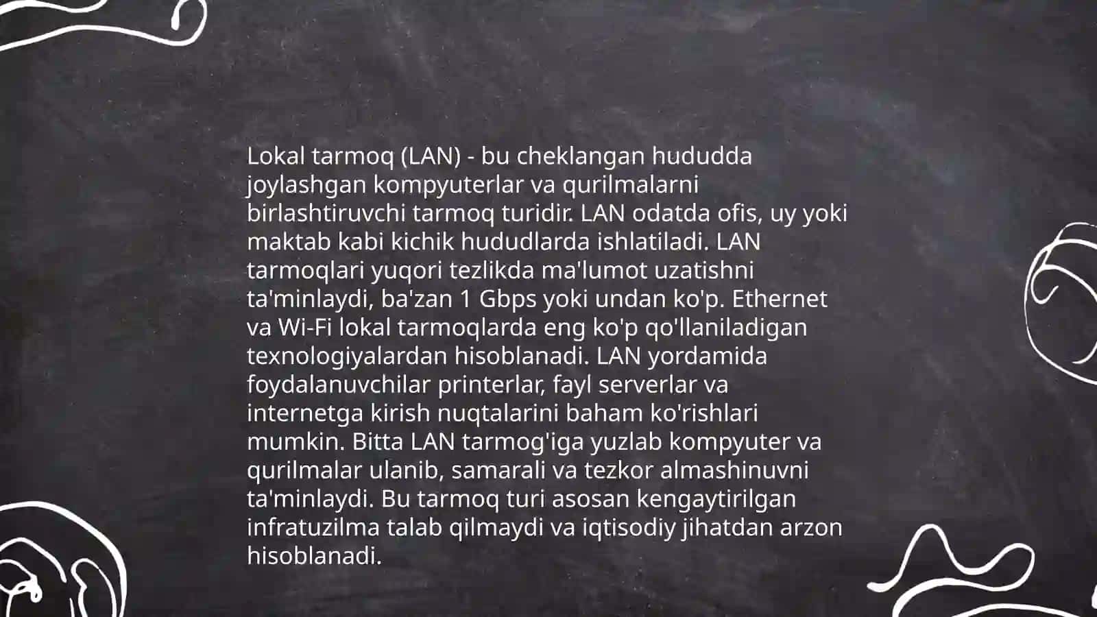 Kompyuter tarmoqlari uning asosiy tushunchalari va turlari 4