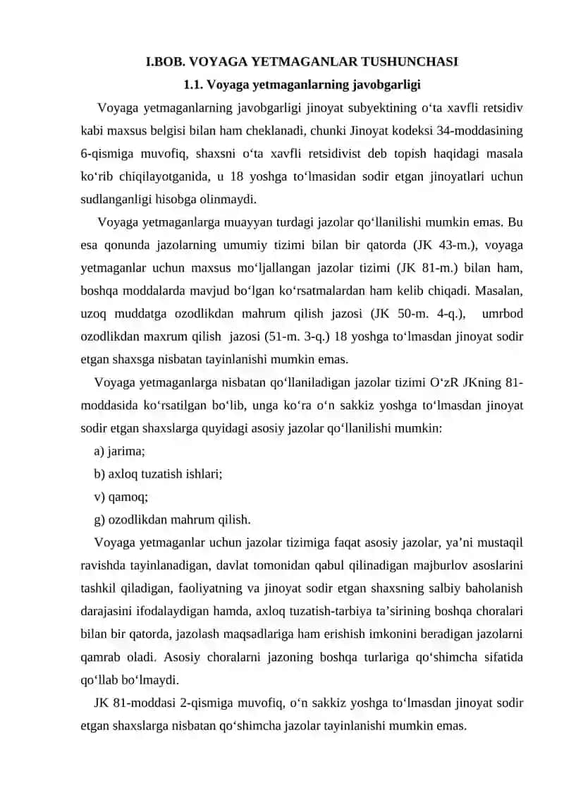 VOYAGA YETMAGANLARNI MUOMILA LAYOQATI 4