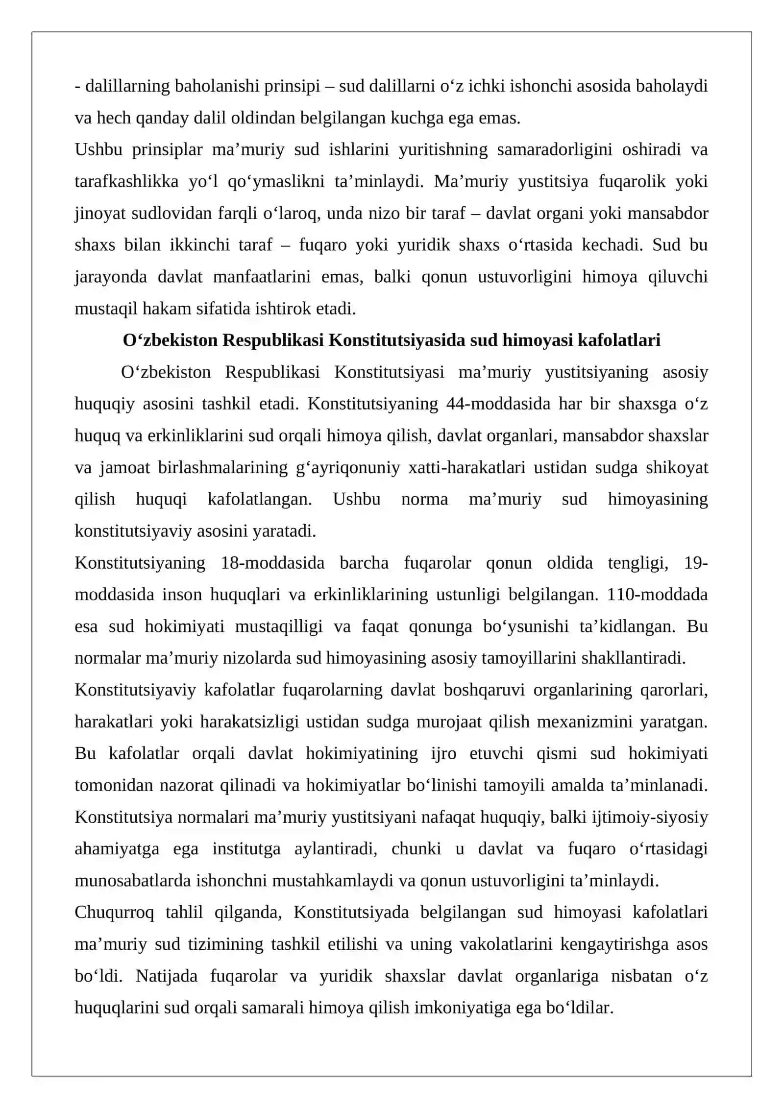 Ma’muriy yustitsiya 4