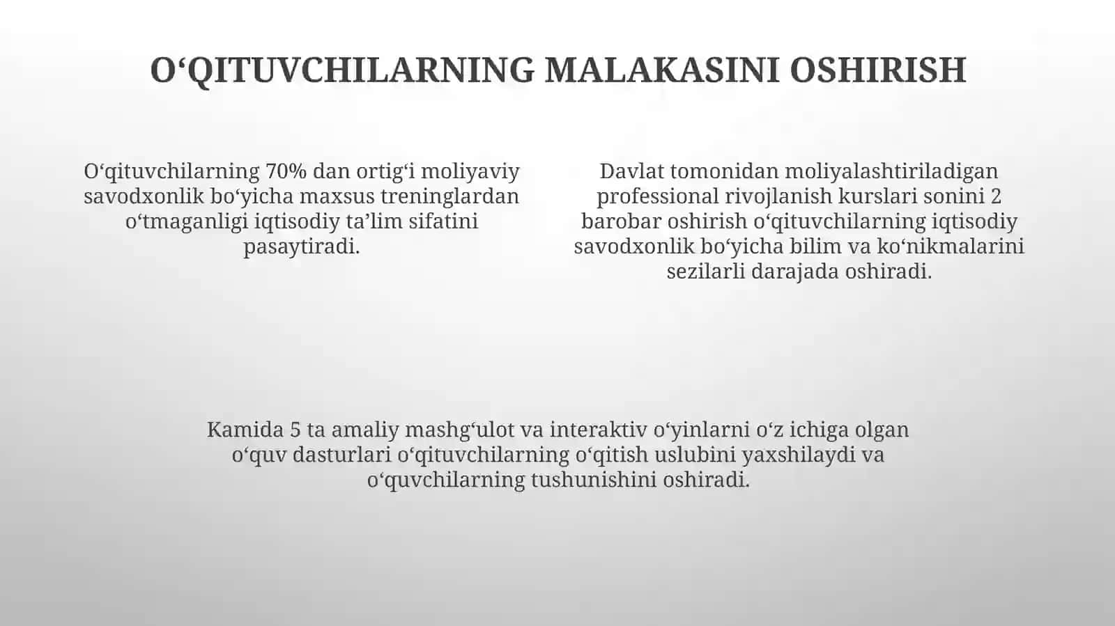 Iqtisodiy savodxonlikni shakllantirish 4