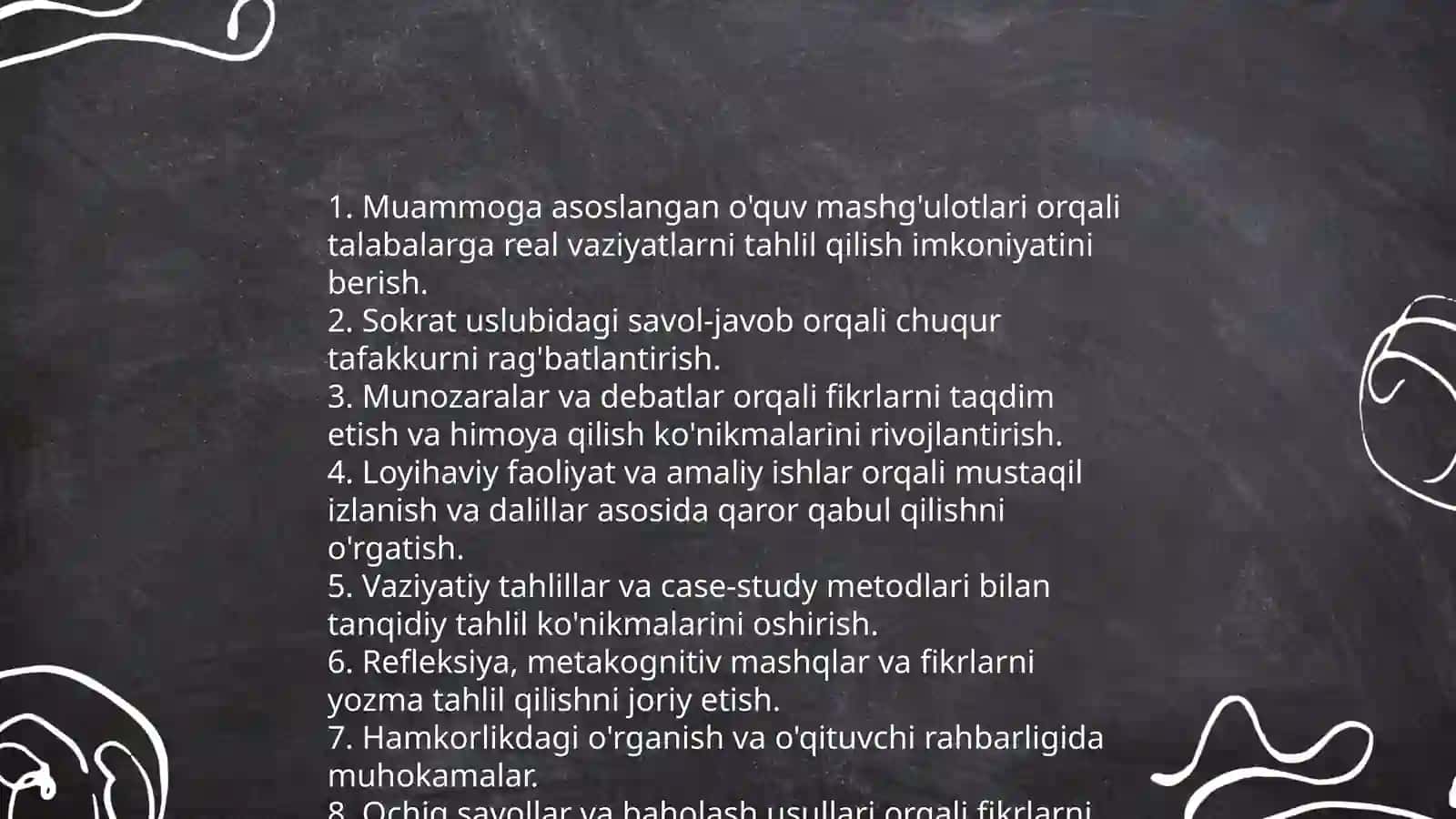 Ilmiy dunyoqarashni shakllantirish va o'quvchilarni aqliy tarbiyalash 4