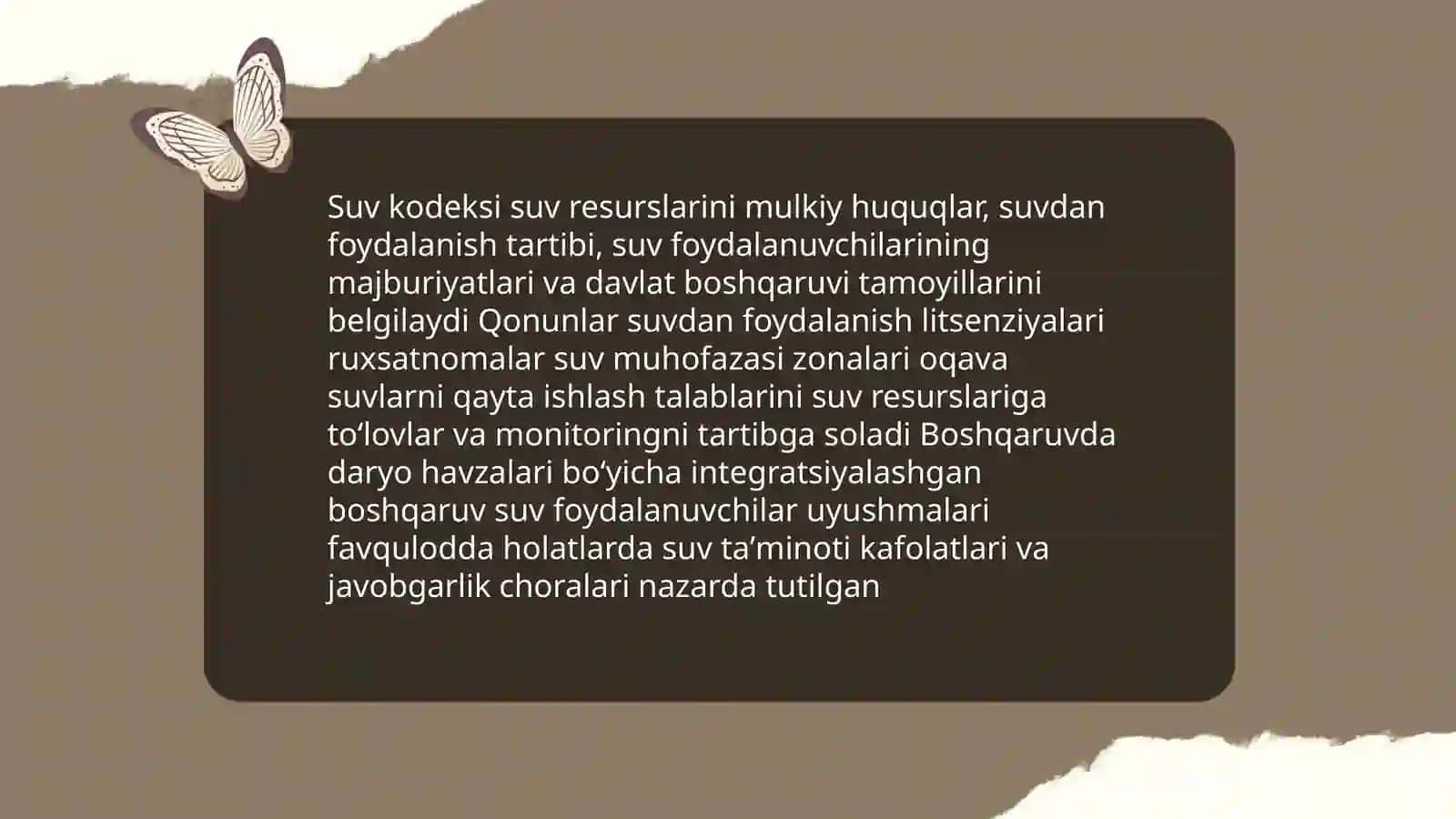 Suv resurslarini muhofaza qilish va ulardanfoydalanishning huquqiy holati 4
