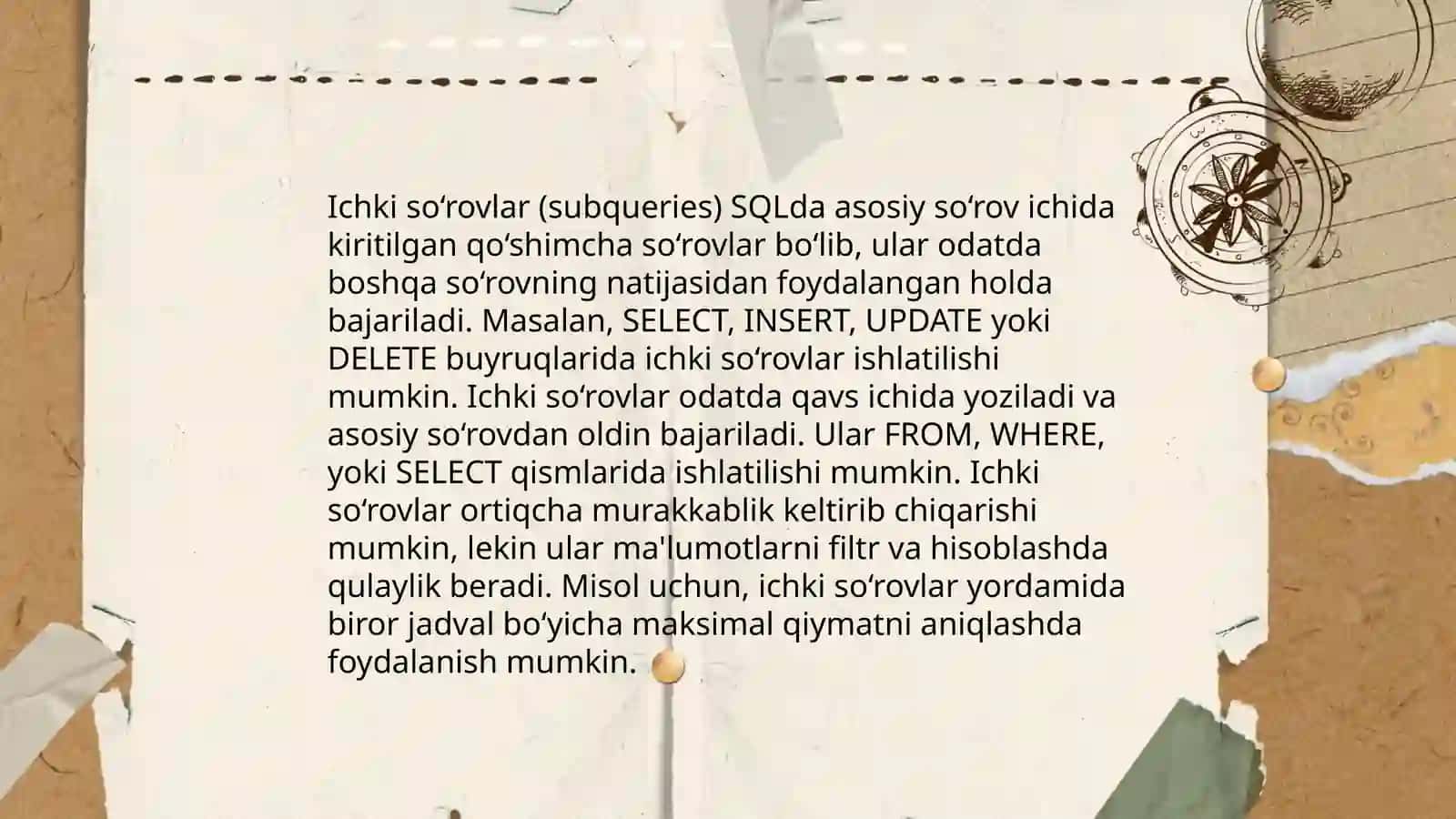 Murakkab yig‘uvchi funksiyalar 4