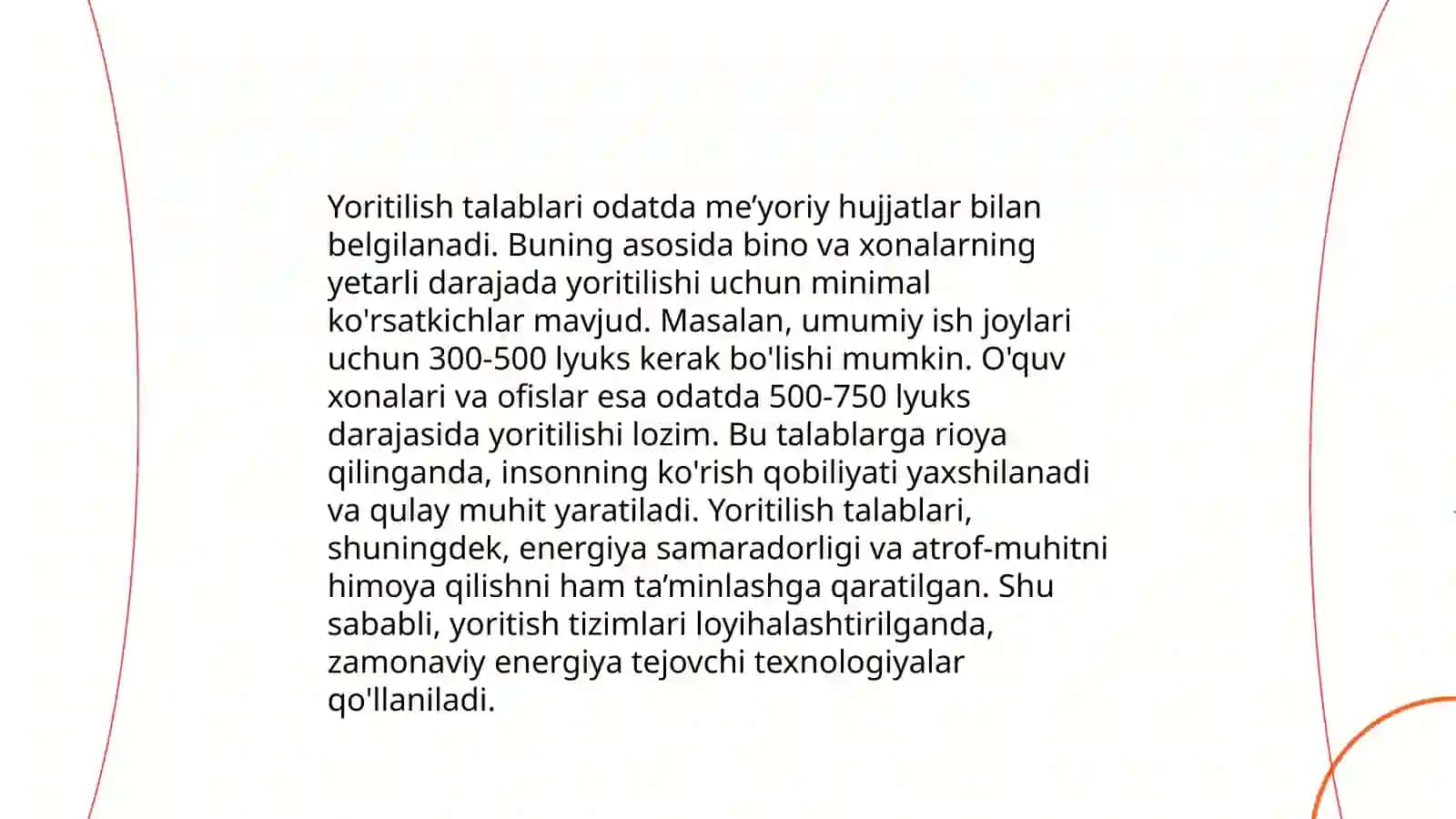 Zamonaviy turar-joylar va shaharlardagi yashash mavzelariga boʻlgan gigiyenik talablar 4