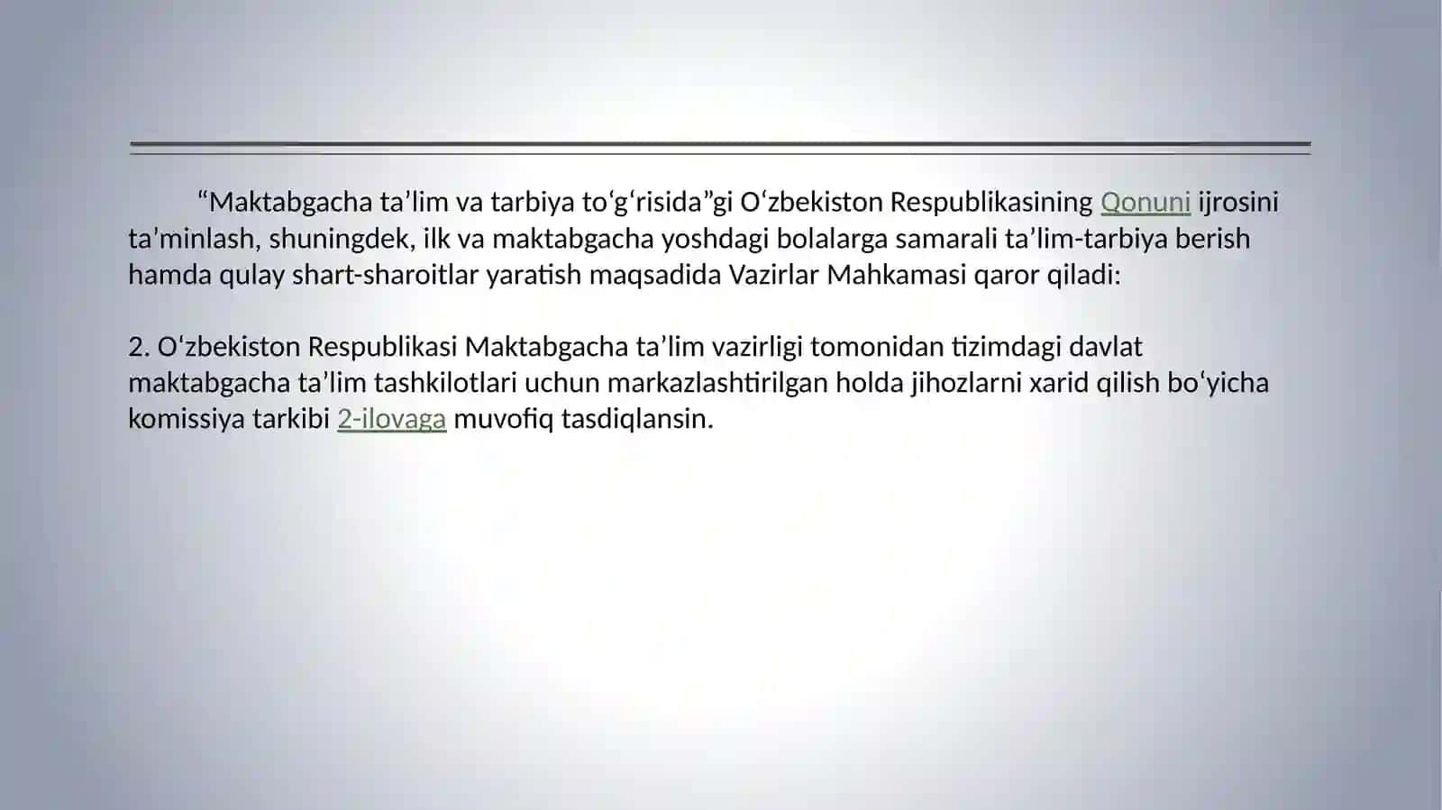Maktabgacha Ta’lim va Tarbiya Davlat Standarti 4