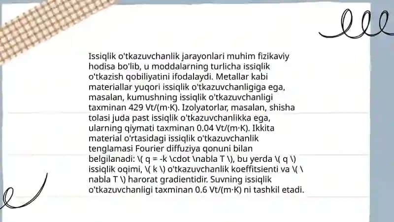 Energiya. Issiqlik va yorug‘lik. Tovush. Harakat va tezlik 4