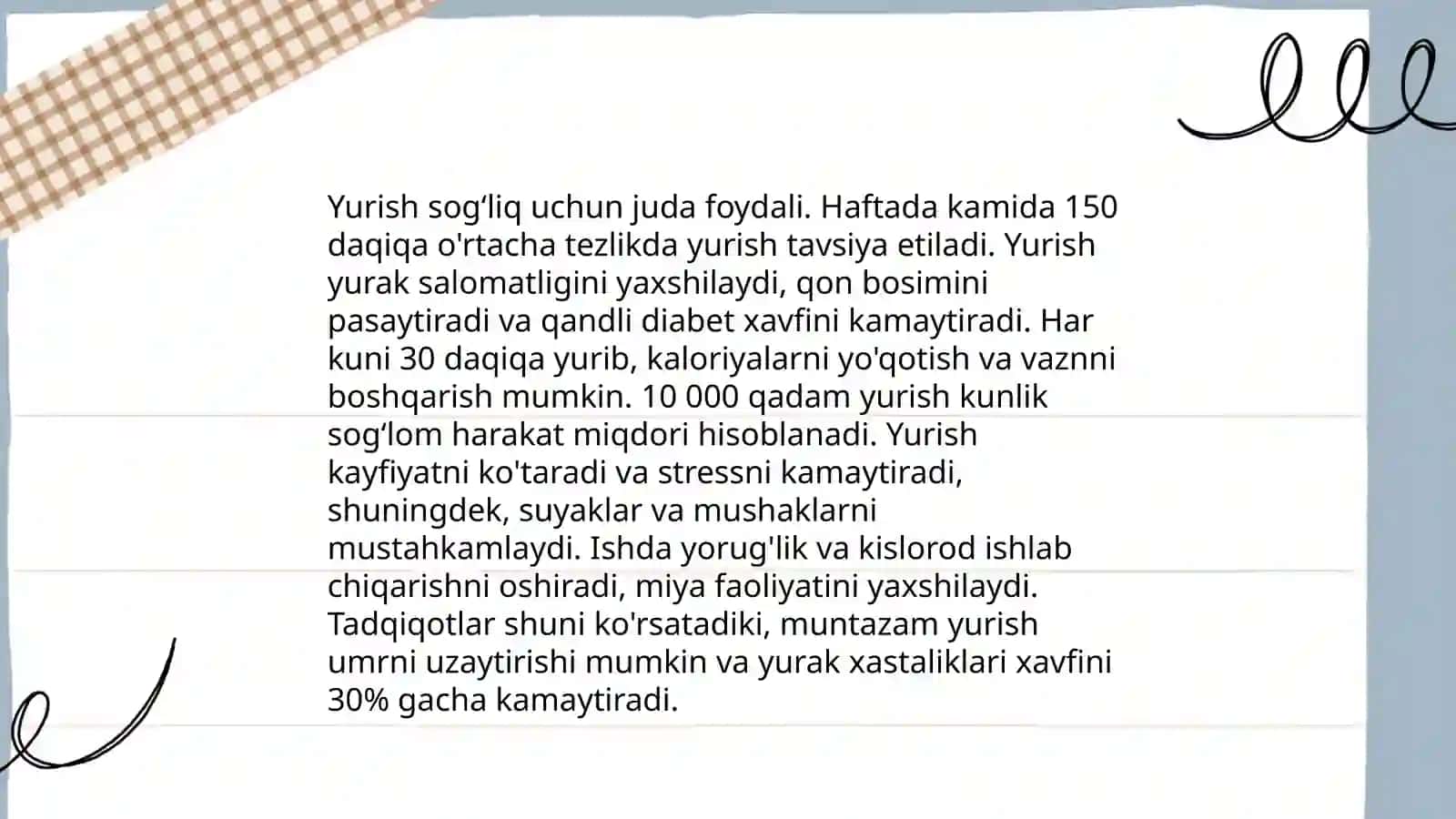 Jismoniy mashqlar va sog‘lik 4