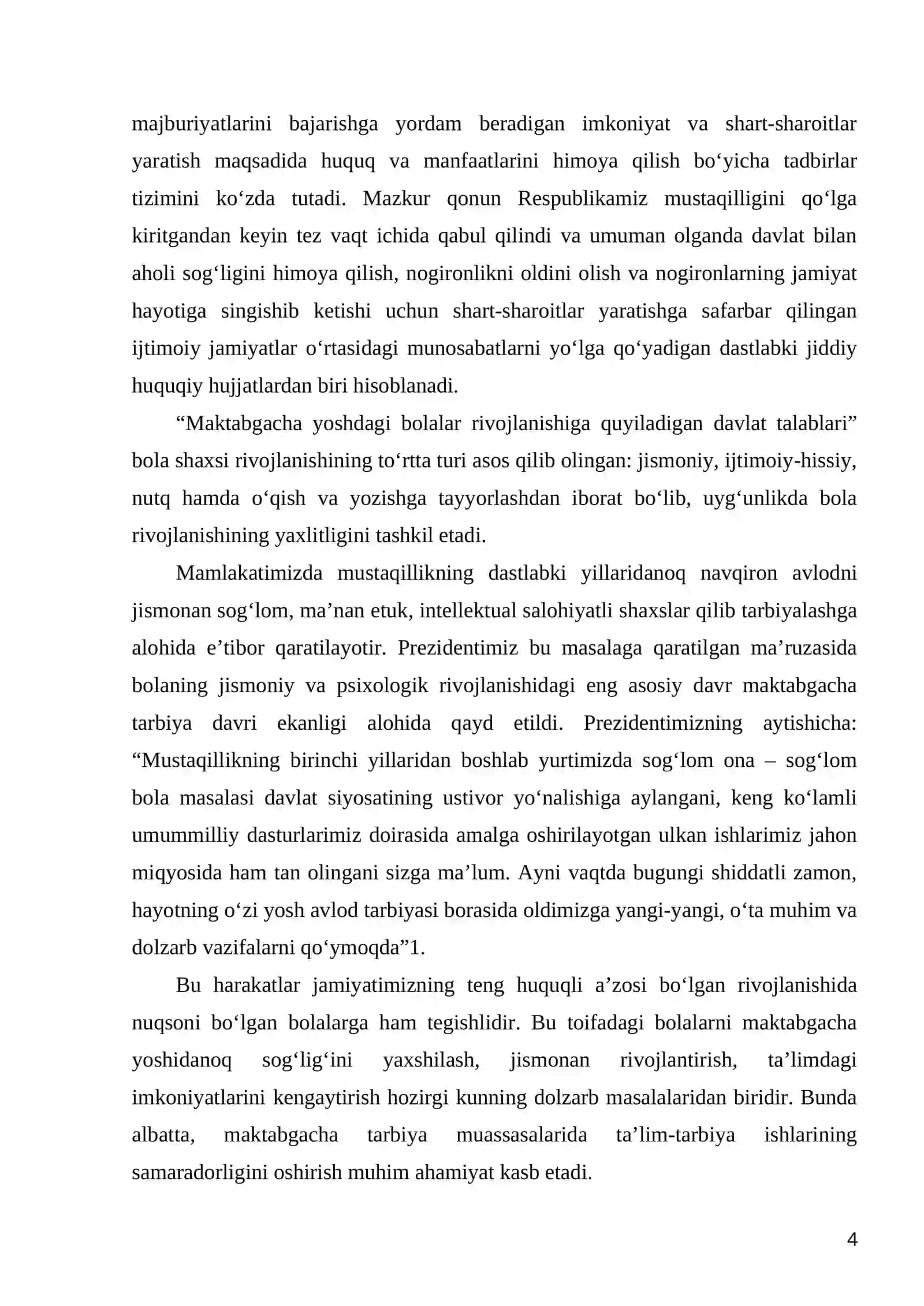 Maktabgacha yoshdagi aqli zaif bolalarning bilish jarayonlarini shakllantirishning ijtimoiy psixologik xususiyatlari 4
