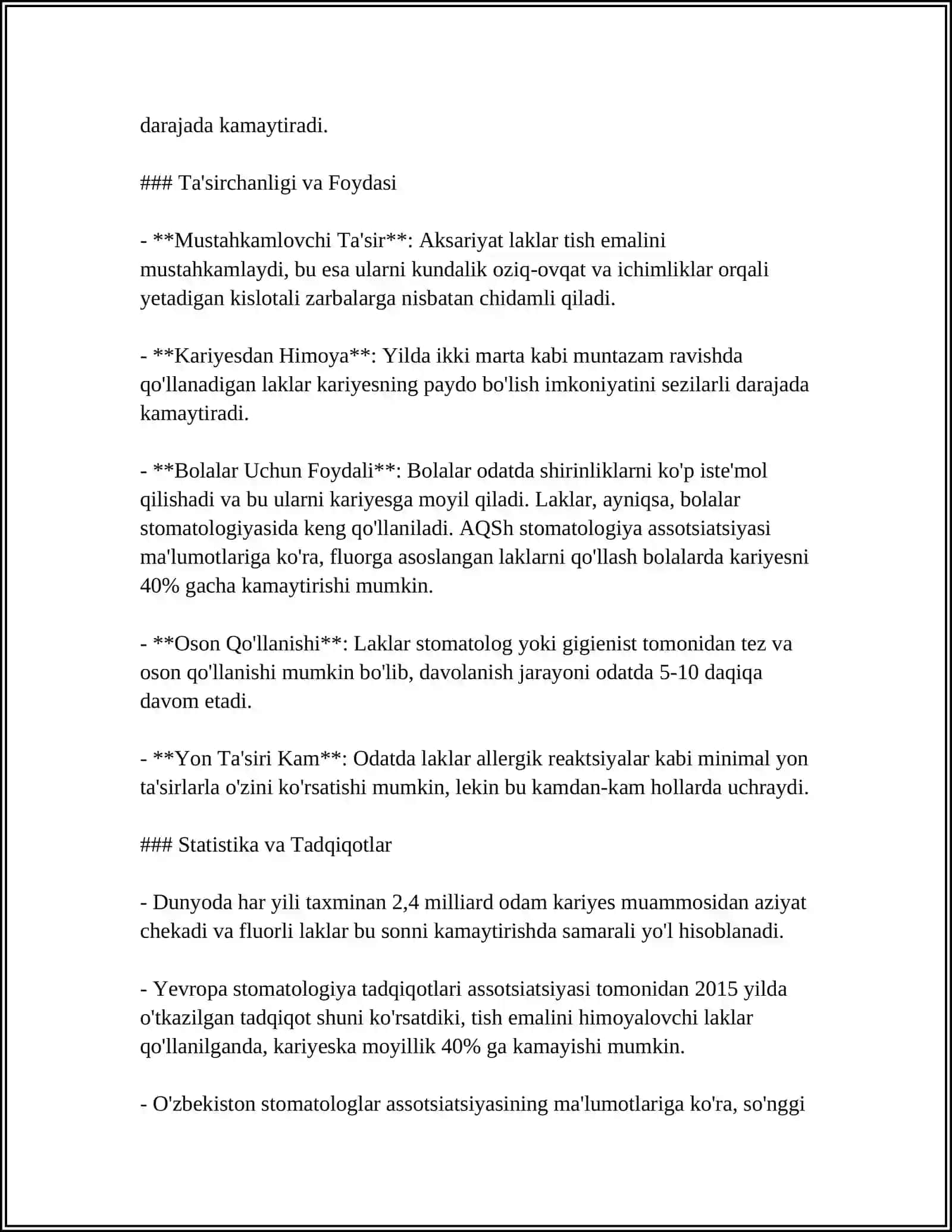 STOMATOLOGIYADA ISHLATILUVCHI LAKLAR 4
