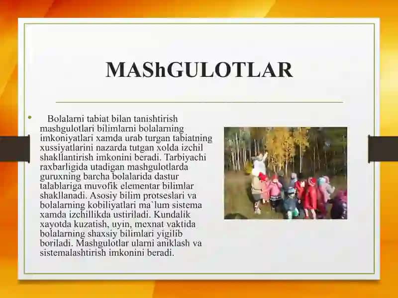 Bolalarni maktabga tayyorlashda tabiat bilan tanishtirish 4