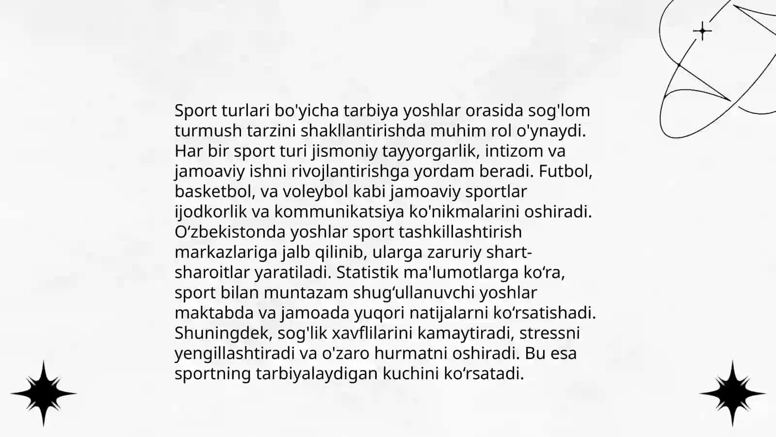 Jismoniy tarbiya va sport tarbiya vositalari 4