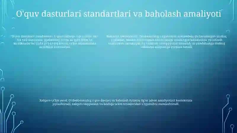 Rivojlangan Mamlakatlarda TaʼLim Tizimiga Oid Swod 4