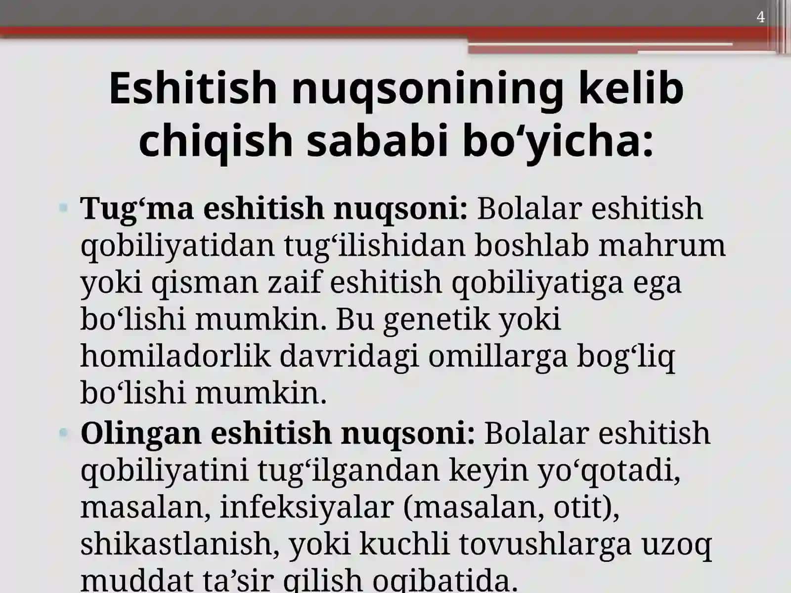 ESHITISHDA NUQSONI BO'LGAN BOLALAR 4
