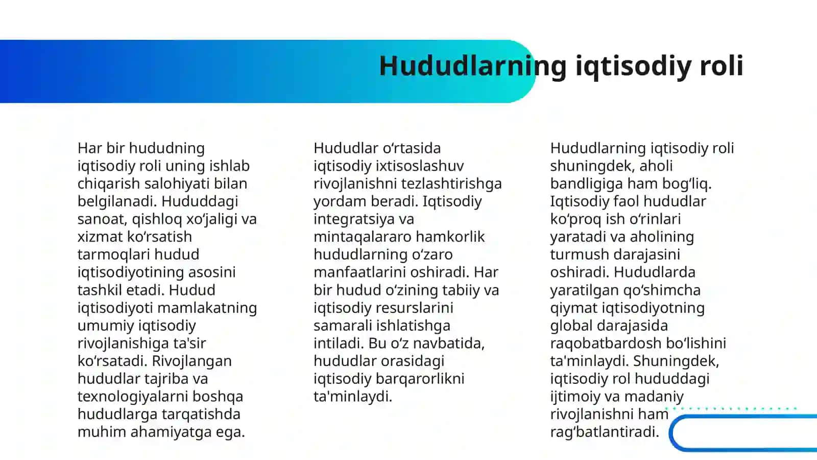 MINTAQALAR IJTIMOIY IQTISODIY TARAQQIYOTINI TARTIBGA SOLISHNING MAQSADI VA VAZIFALARI 4
