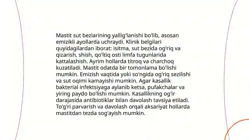 Mastit kasalligi 4
