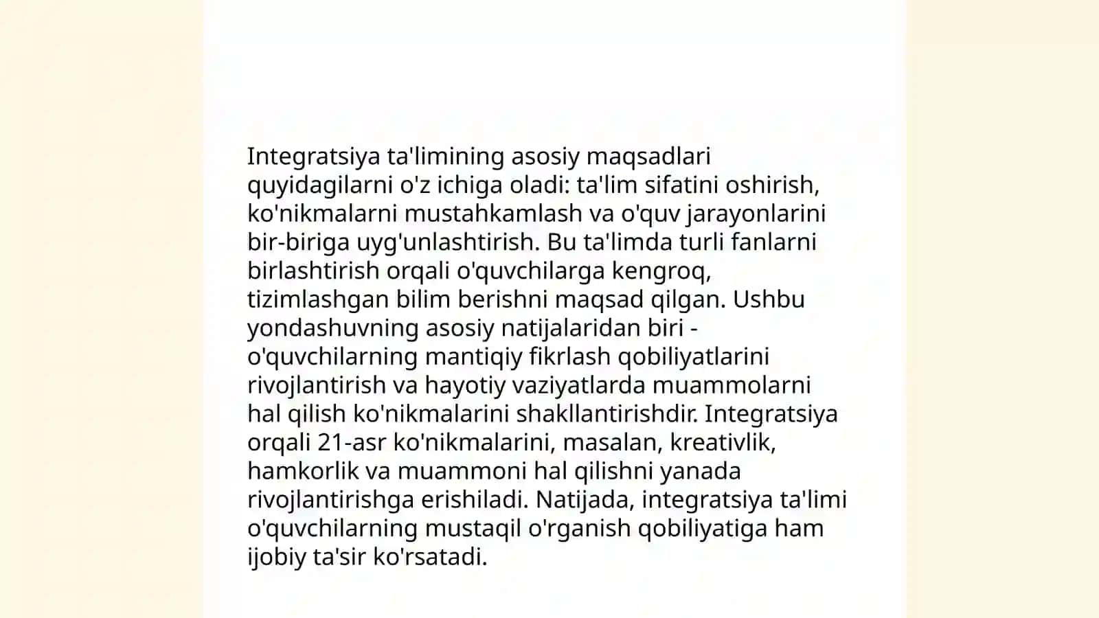 Inklyuziv va integratsiya ta’limning bir – biridan farqi 4