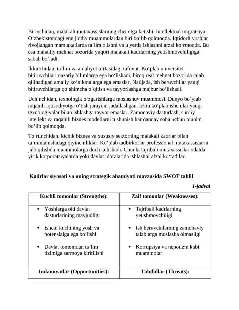 KADRLAR SIYOSATI VA UNING STRATEGIK AHAMIYATI 4