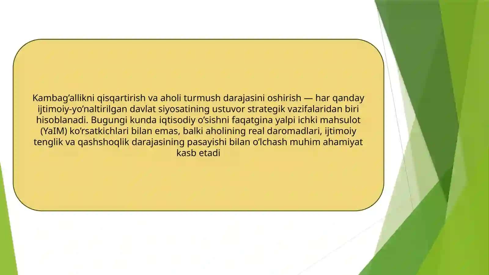 Kambag’allikni qisqartirish,bandlikva ijtimoiy himoya masalalari 4