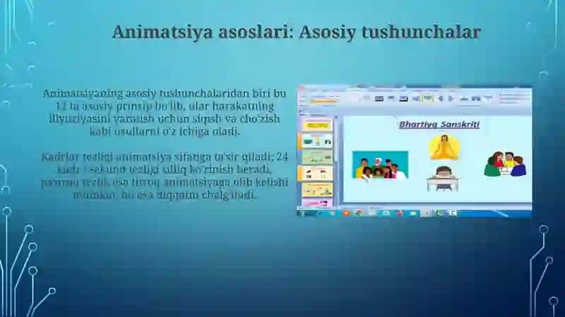 Animatsion taqdimotlar yaratish asoslari 4