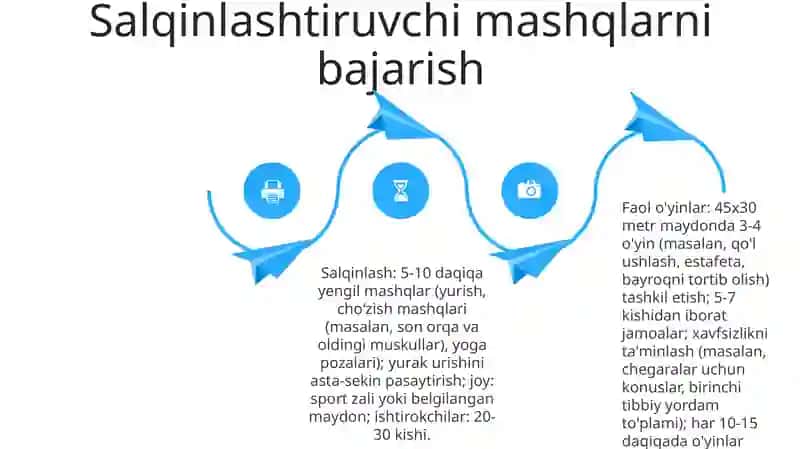 Harakatli o'yinlarni tashkil qilish va o'tkazish 4