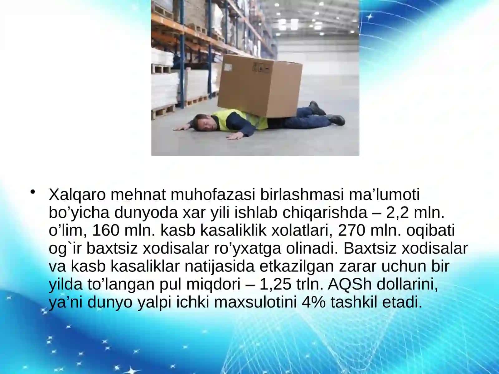 Baxtsiz Hodisalar va Ularni Oldini Olish 4