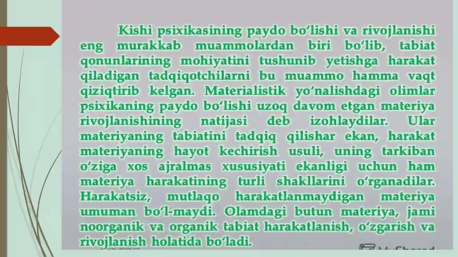 Inson psixikasining ontogenezdarivojlanishi 4