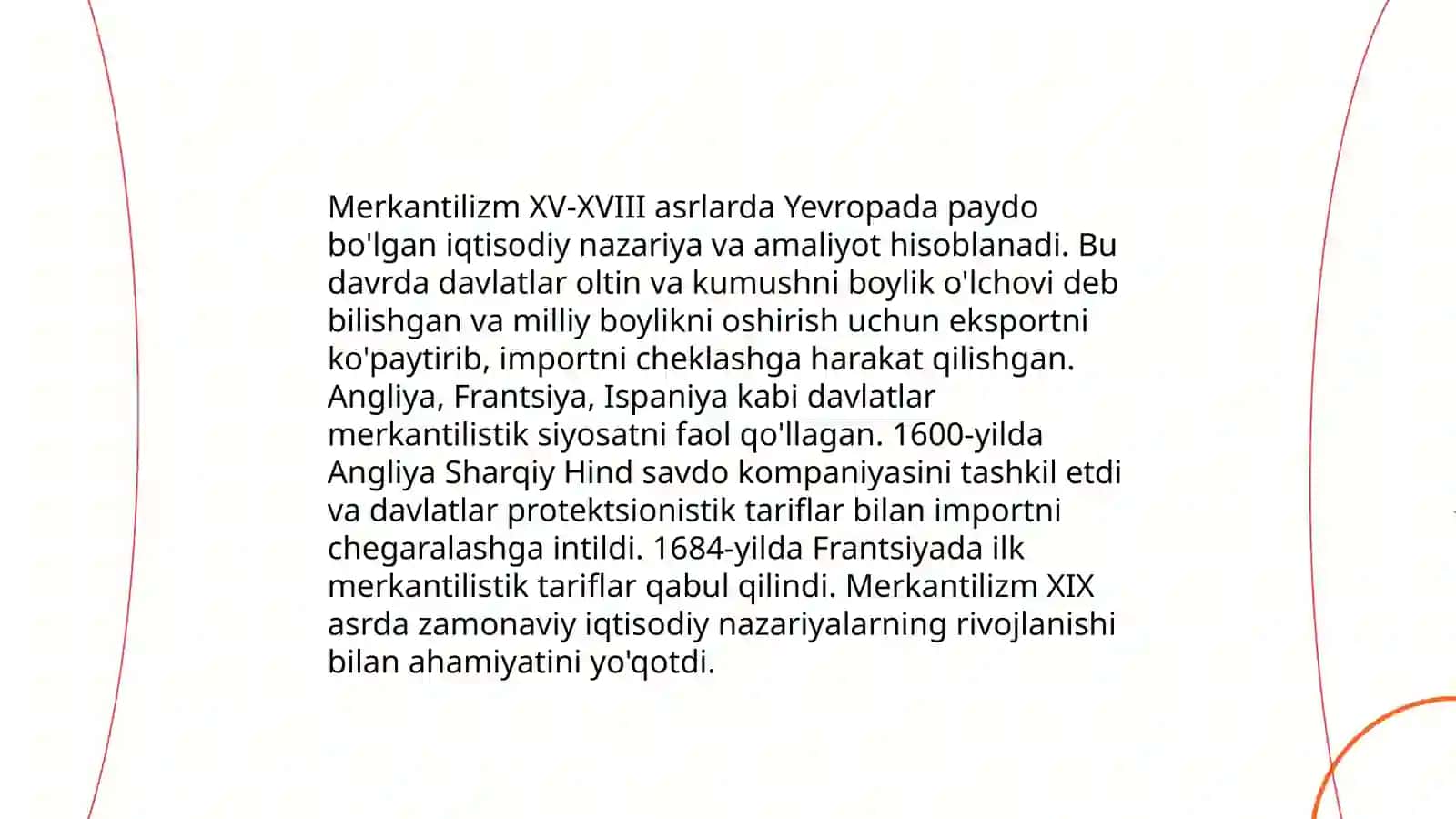 Merkantalizm va feodalizm 4