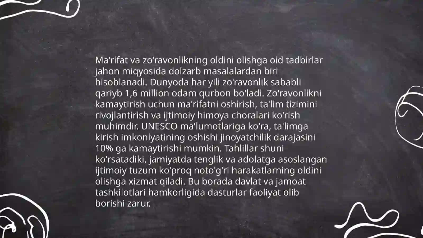 Biz zuravonlikka qarshimiz 4