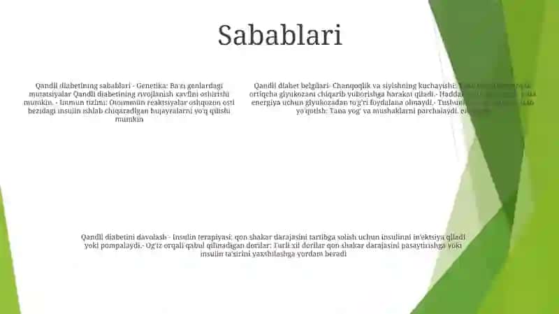 Qandli Diabet 4