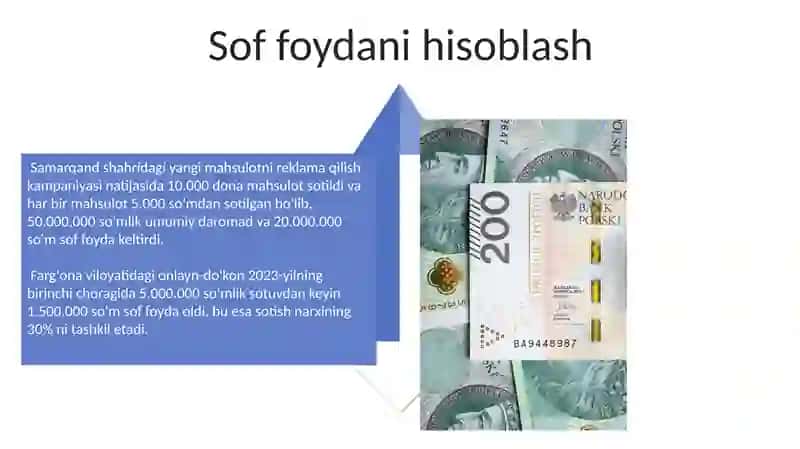 Kampaniya Daromadlarini Aniqlash 4