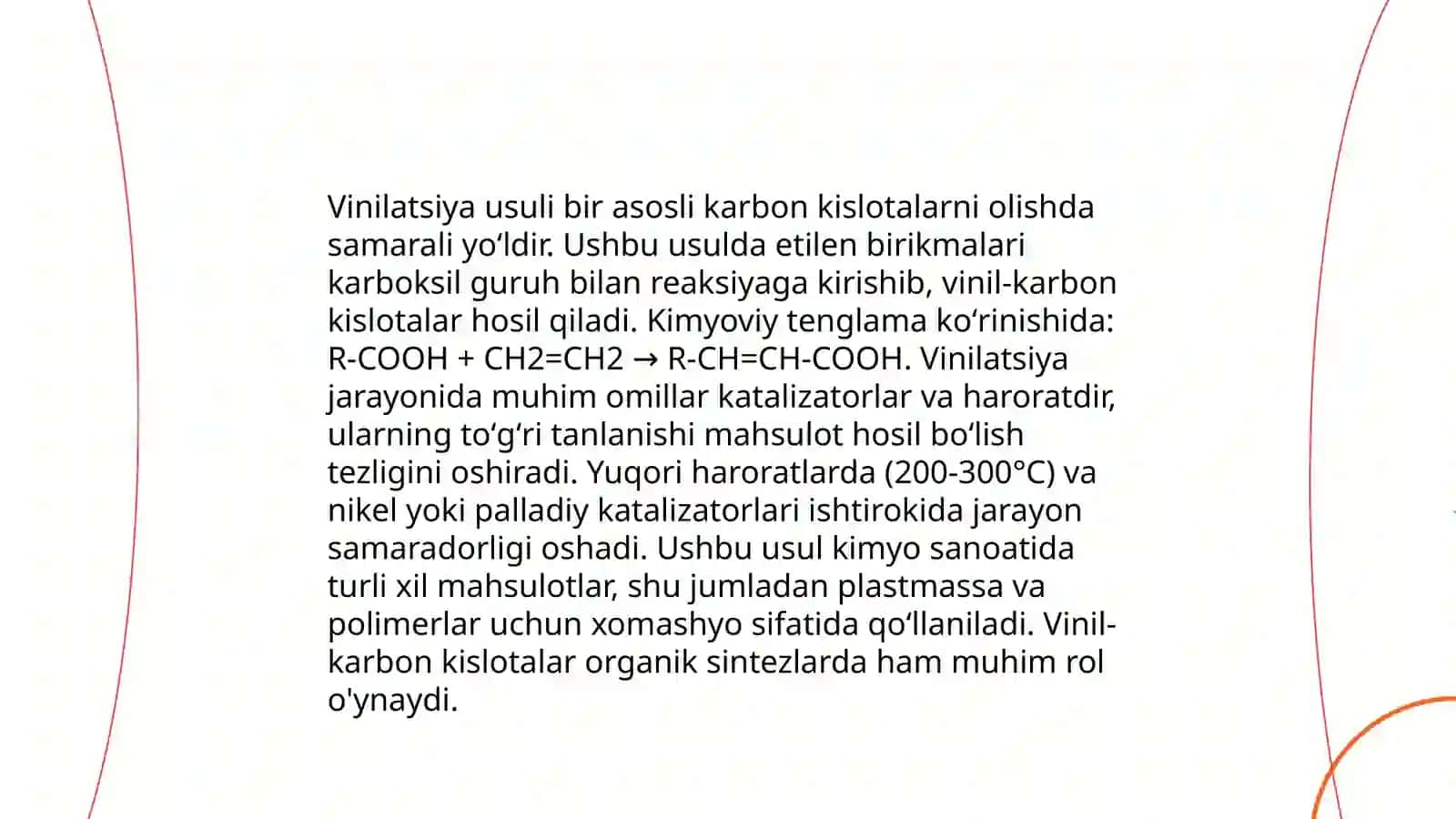 Bir аsоsli kаrbоn kislоtаlаrning оlinish usullаri 4