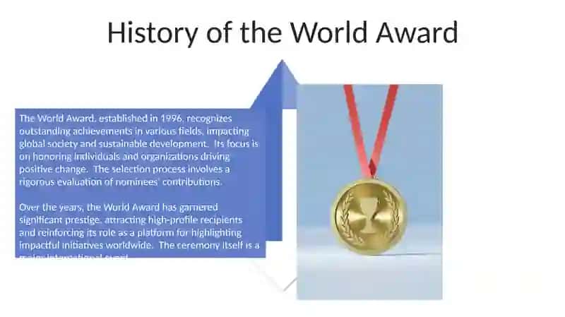World award 4