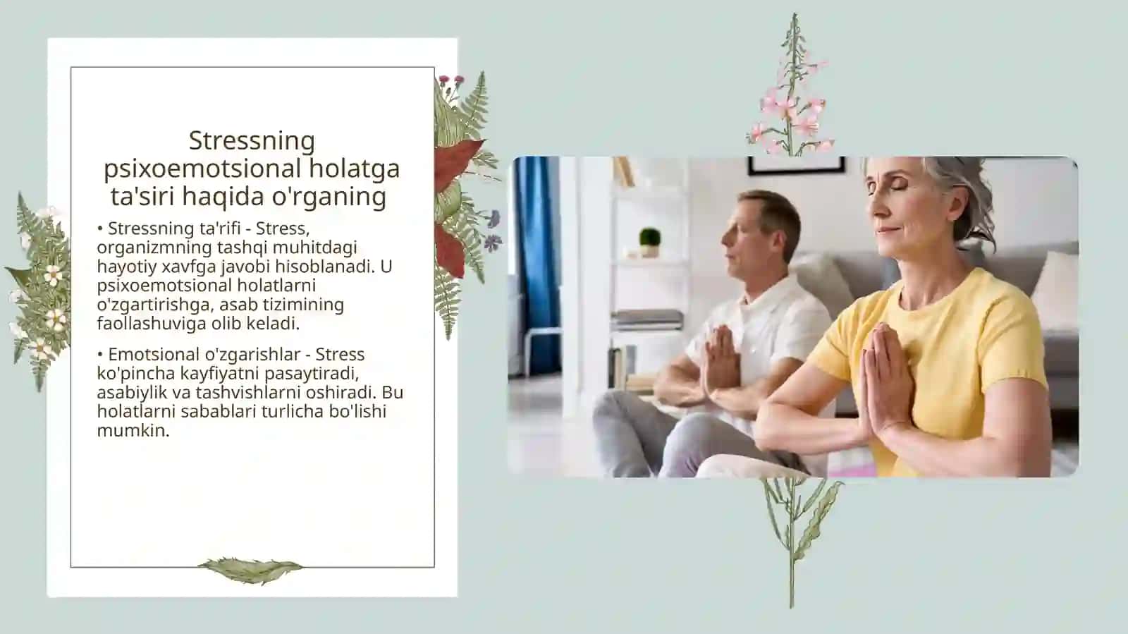 Tobbiyot xodimlarining pisixoemotsinal xolatlari stres va uning boshqichlari 4